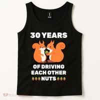 30th 30-Year Pearl Wedding Anniversary Funny Couple Him Her Tank Top thumb 2