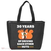 30th 30-Year Pearl Wedding Anniversary Funny Couple Him Her Tote Bag thumb 0