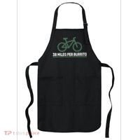 38 Miles Per Burrito Bike Ride Apron thumb 0