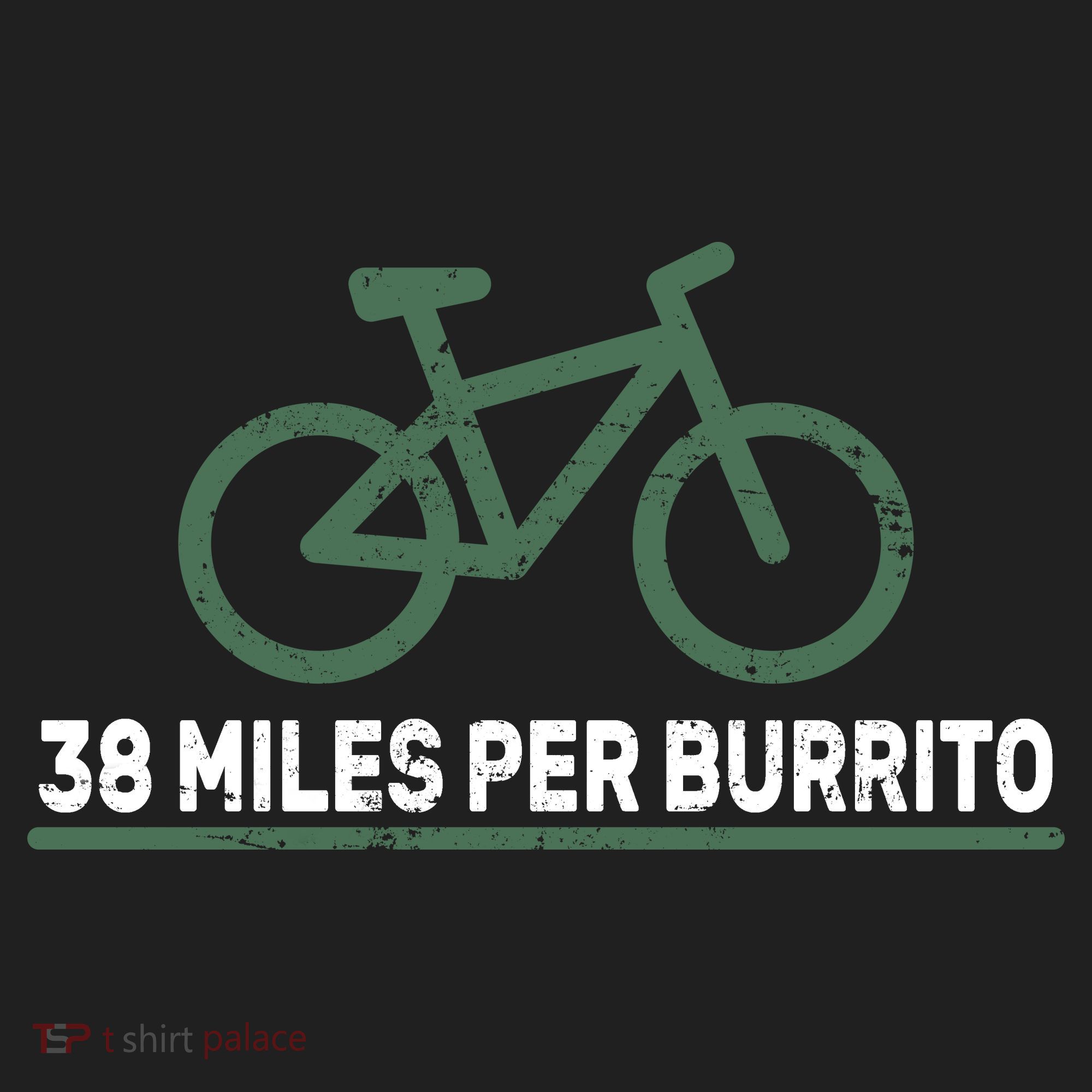 38 Miles Per Burrito Bike Ride Beanie