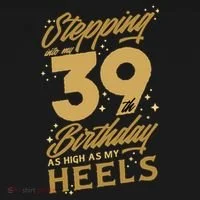 39th Birthday High Heels Bucket Hat thumb 4