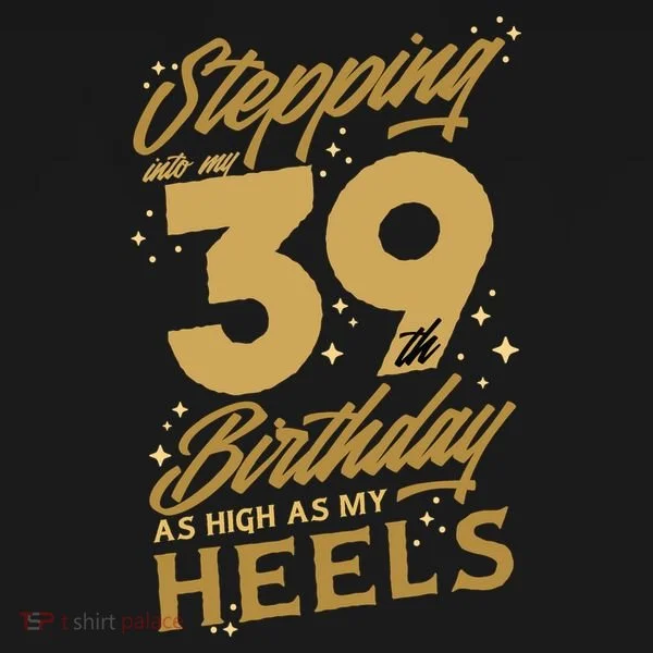 39th Birthday High Heels Bucket Hat