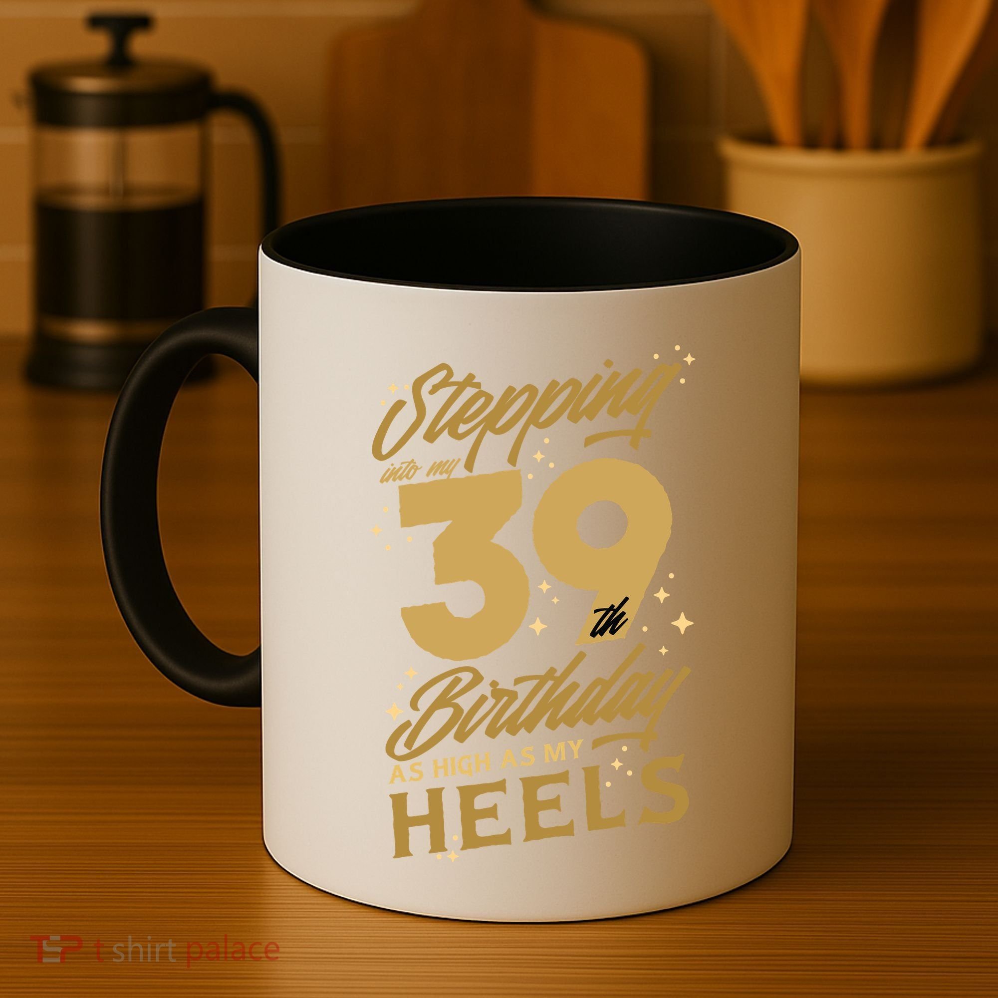 39th Birthday High Heels Coffee Mug