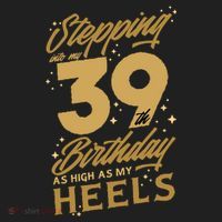 39th Birthday High Heels Beanie thumb 2