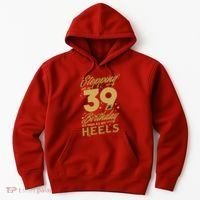 39th Birthday High Heels Hoodie thumb 0