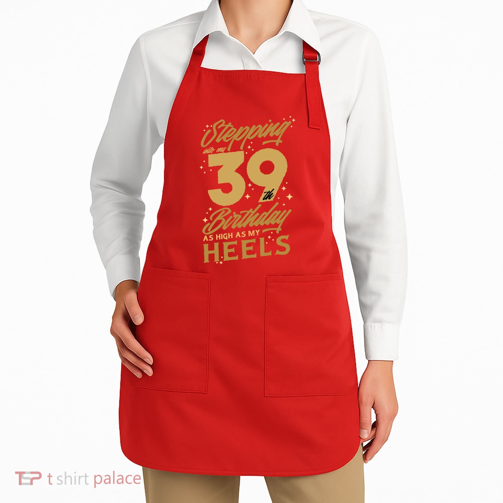 39th Birthday High Heels Apron