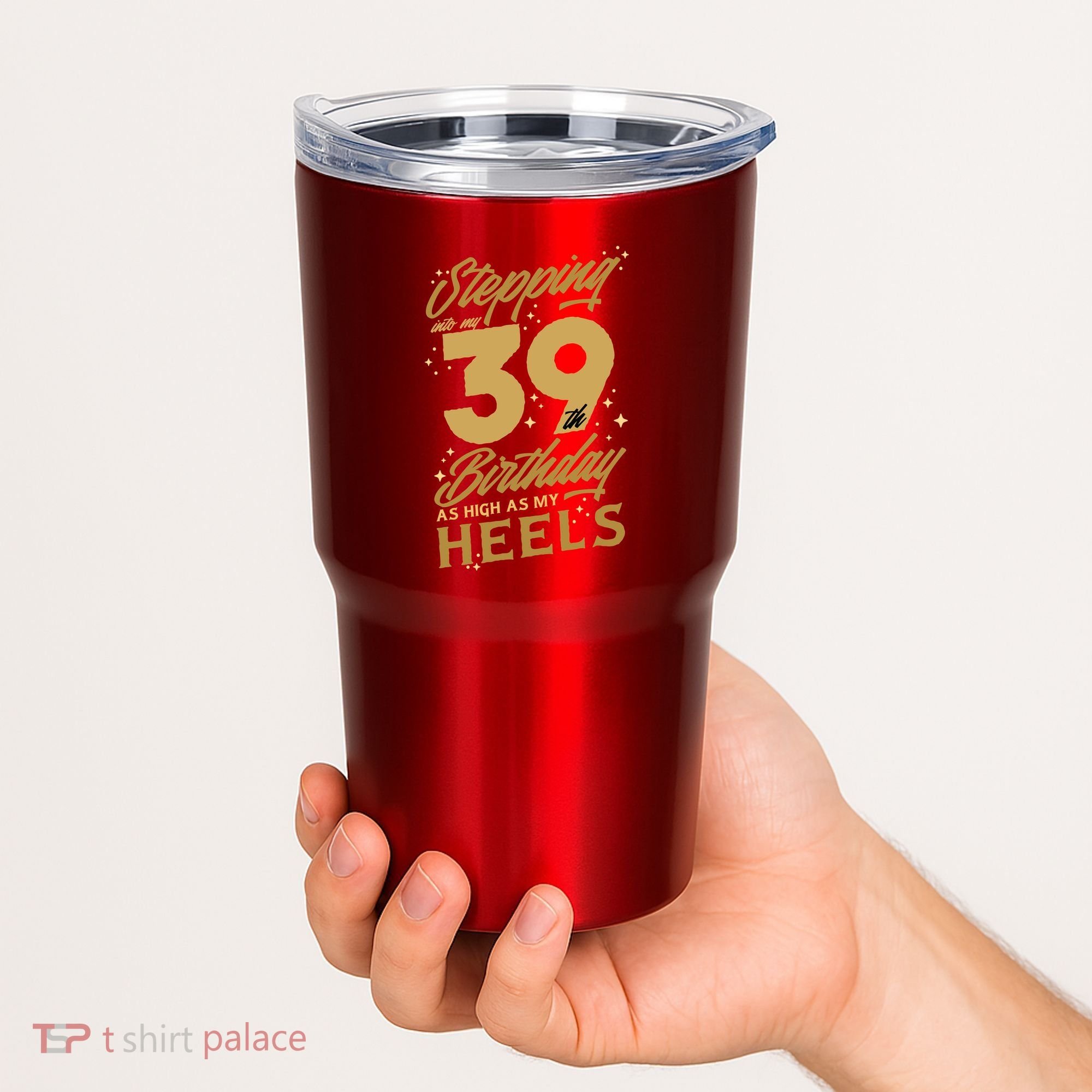 39th Birthday High Heels Tumbler