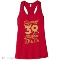 39th Birthday High Heels Women's Tank Top thumb 0