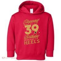 39th Birthday High Heels Toddler Hoodie thumb 0