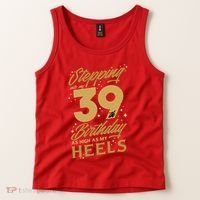 39th Birthday High Heels Tank Top thumb 2