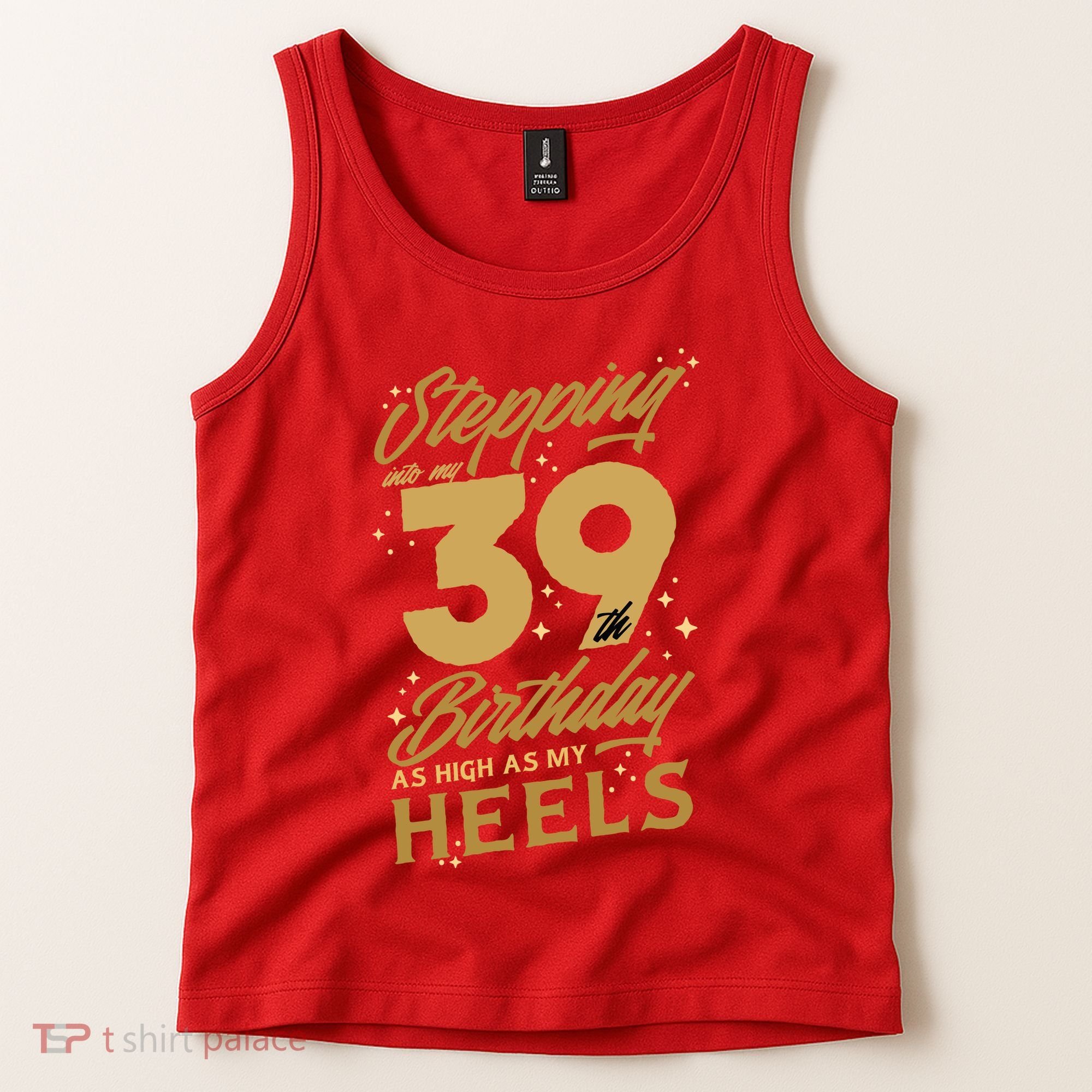 39th Birthday High Heels Tank Top