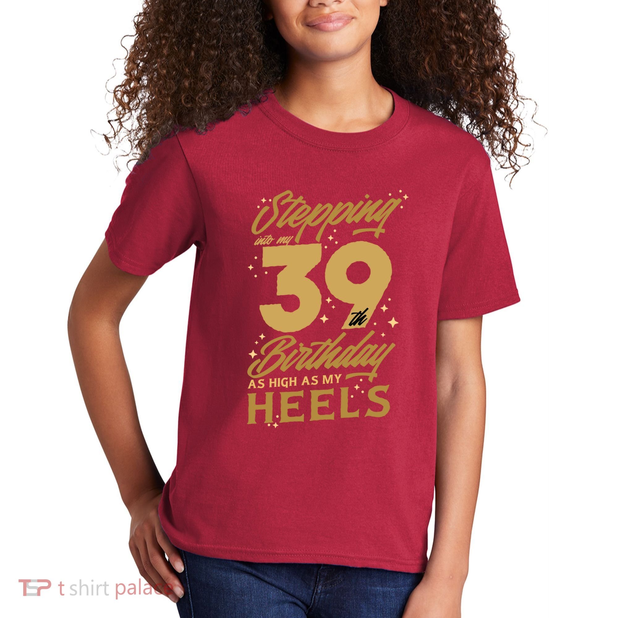 39th Birthday High Heels Kids T-Shirt