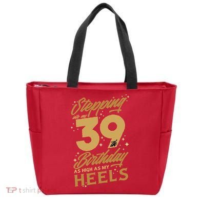 39th Birthday High Heels Tote Bag