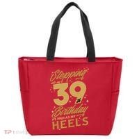 39th Birthday High Heels Tote Bag thumb 0
