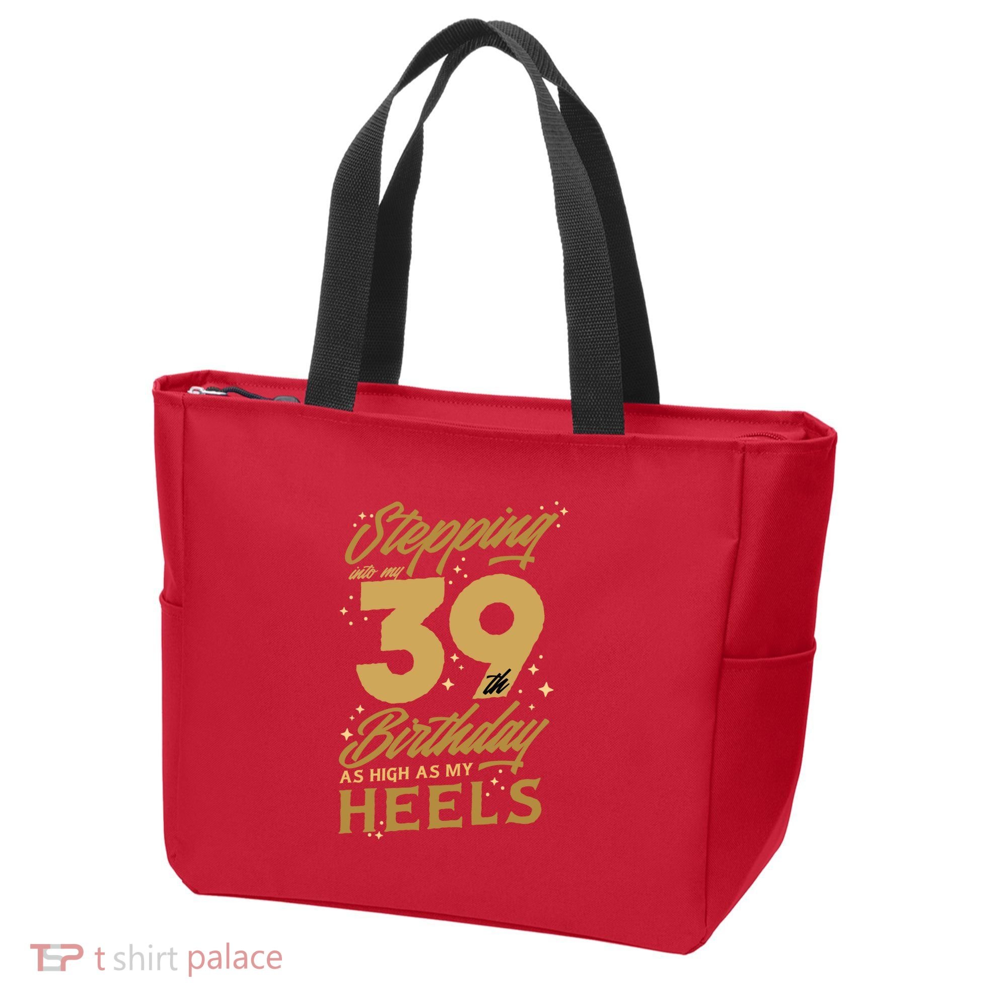 39th Birthday High Heels Tote Bag