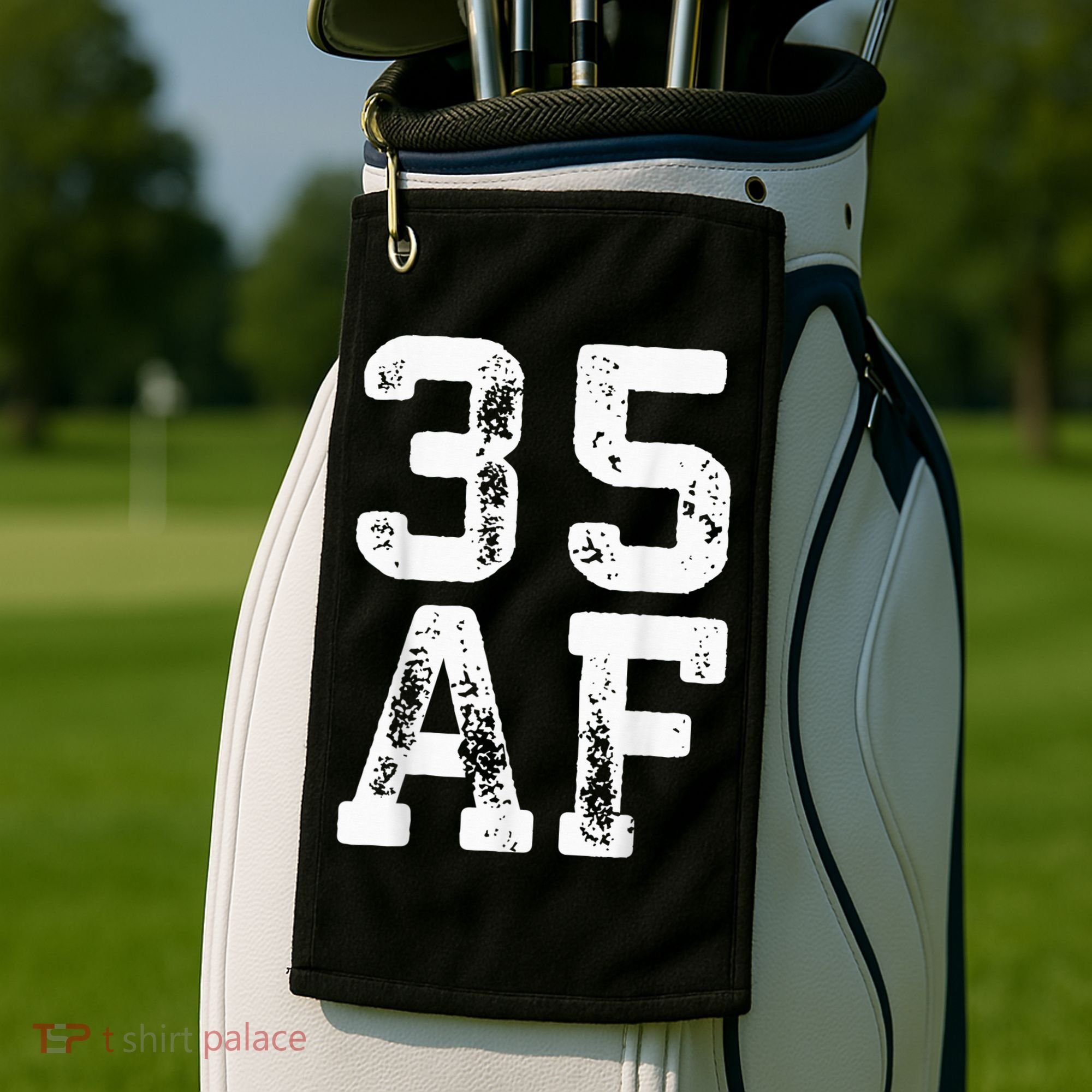 35 AF 35th Birthday Shirt shirt Golf Towel