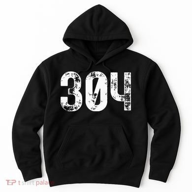 304 Area Code West Virginia Mobile Telephone Area Code 304 Hoodie