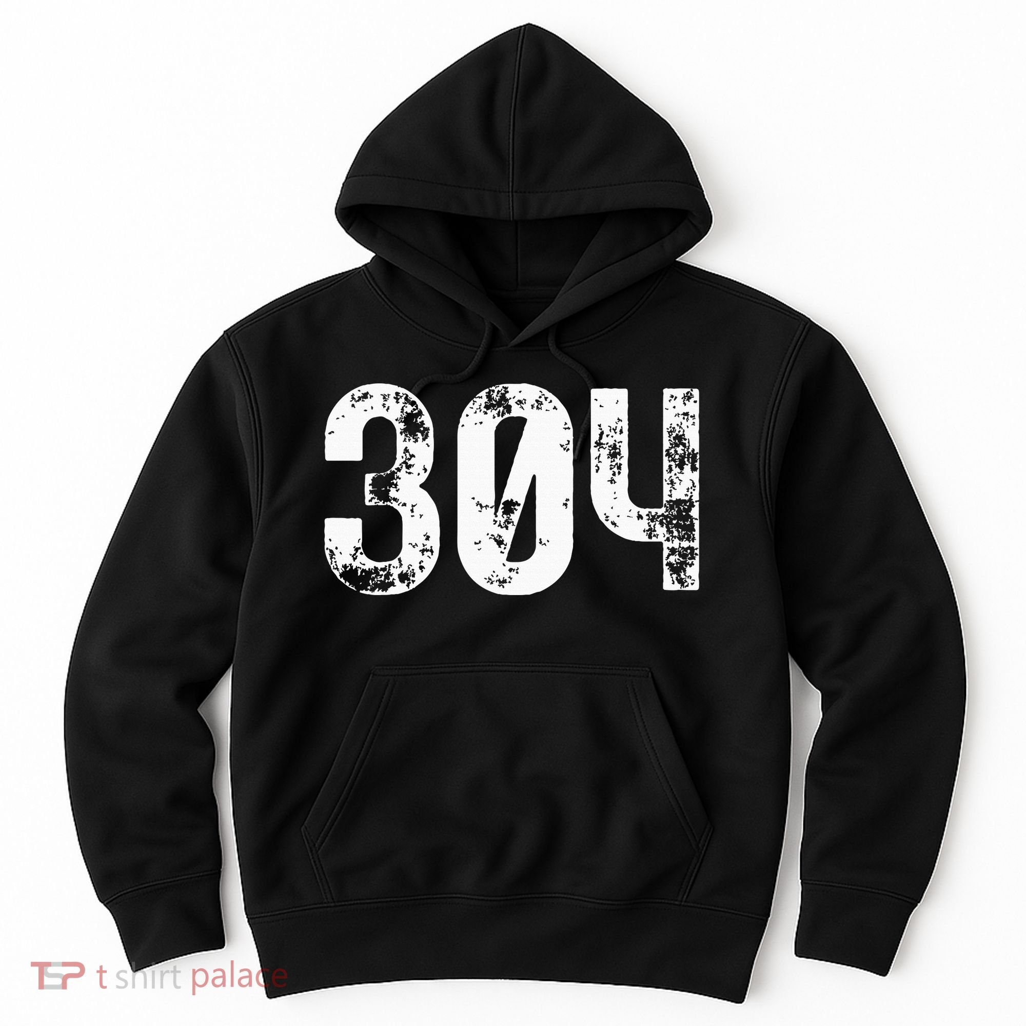 304 Area Code West Virginia Mobile Telephone Area Code 304 Hoodie
