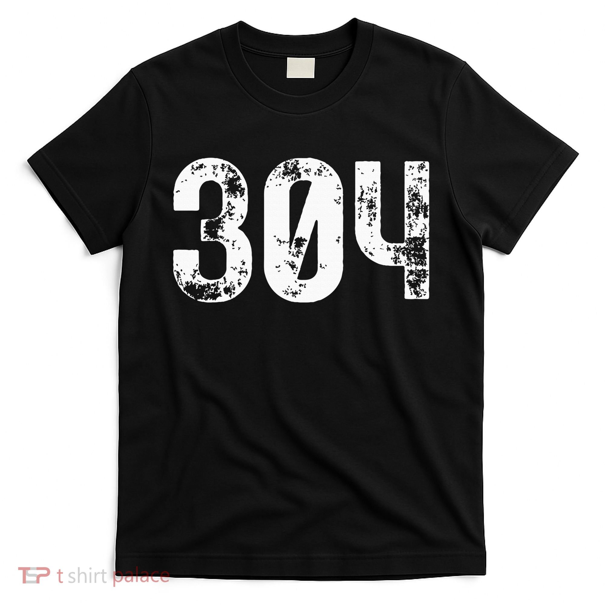 304 Area Code West Virginia Mobile Telephone Area Code 304 T-Shirt