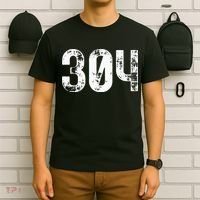 304 Area Code West Virginia Mobile Telephone Area Code 304 T-Shirt thumb 6