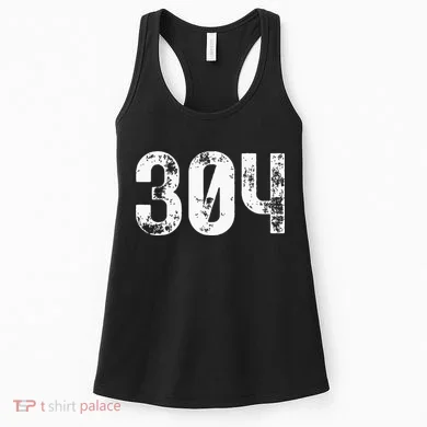 304 Area Code West Virginia Mobile Telephone Area Code 304 Women's Tank Top