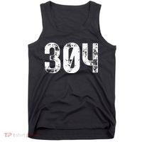 304 Area Code West Virginia Mobile Telephone Area Code 304 Tank Top thumb 0