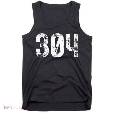 304 Area Code West Virginia Mobile Telephone Area Code 304 Tank Top
