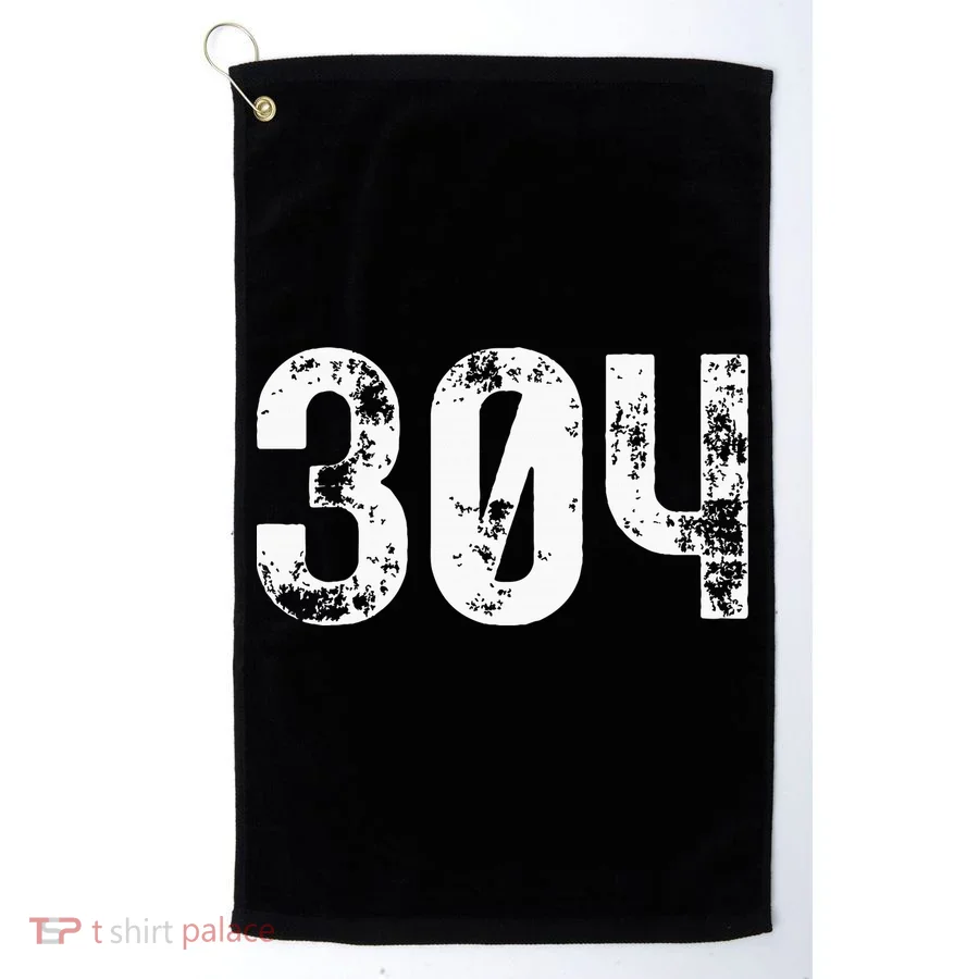 304 Area Code West Virginia Mobile Telephone Area Code 304 Golf Towel