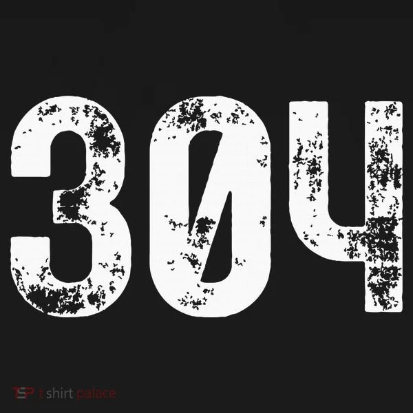 304 Area Code West Virginia Mobile Telephone Area Code 304 Women's T-Shirt