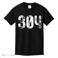 304 Area Code West Virginia Mobile Telephone Area Code 304 Kids T-Shirt thumb 0