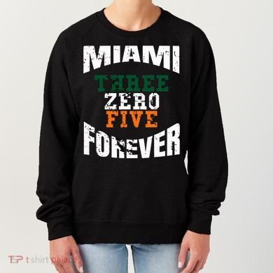 305 Area Code Three Zero Five Miami Women's Sweatshirt