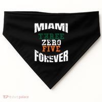 305 Area Code Three Zero Five Miami USA-Made Doggie Bandana thumb 0