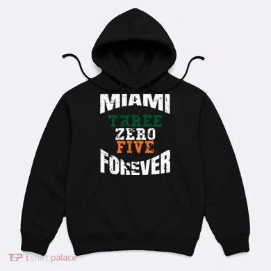 305 Area Code Three Zero Five Miami Hoodie