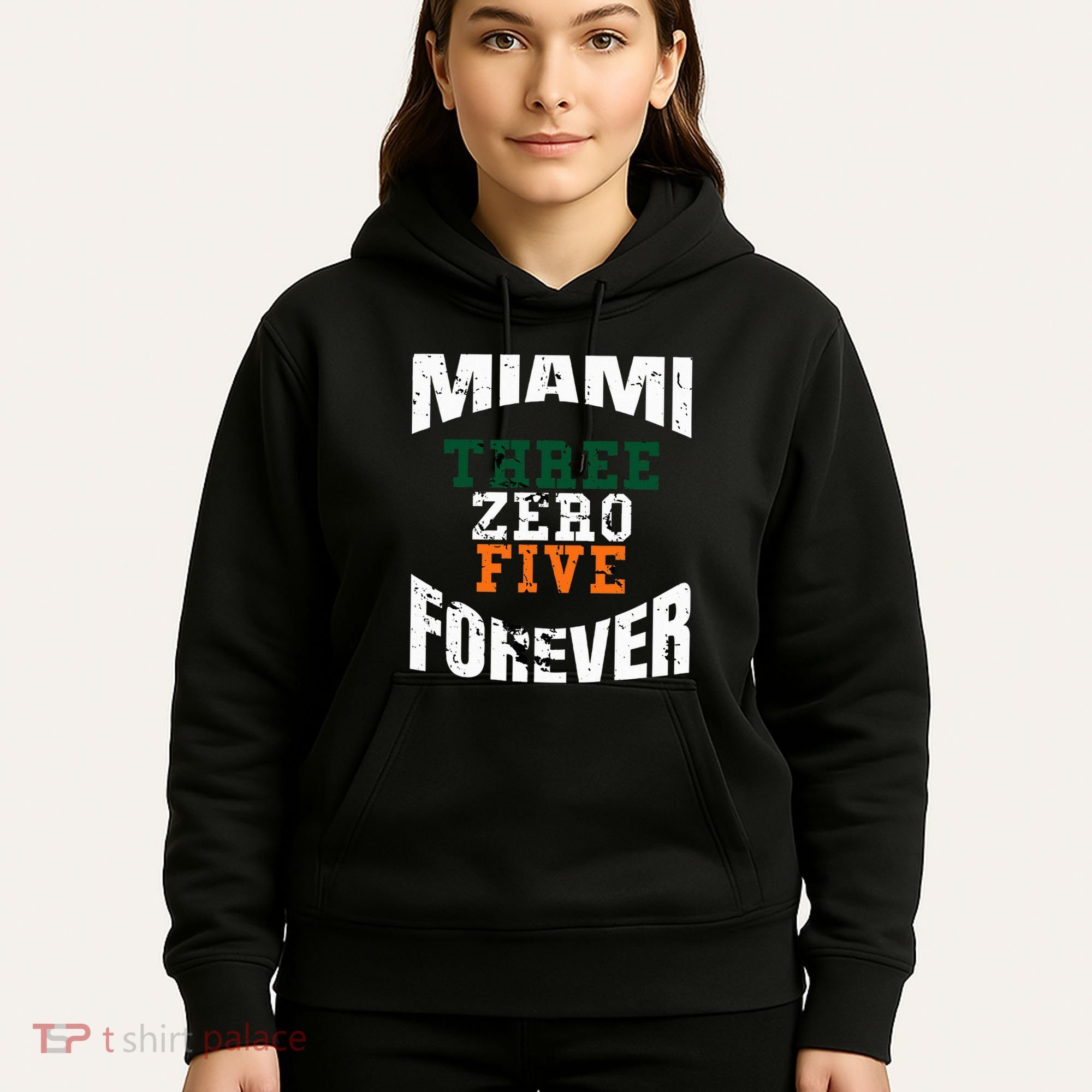305 Area Code Three Zero Five Miami Hoodie