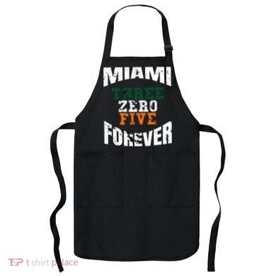 305 Area Code Three Zero Five Miami Apron