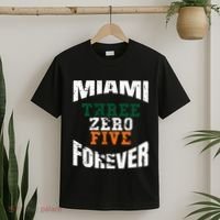 305 Area Code Three Zero Five Miami T-Shirt thumb 2