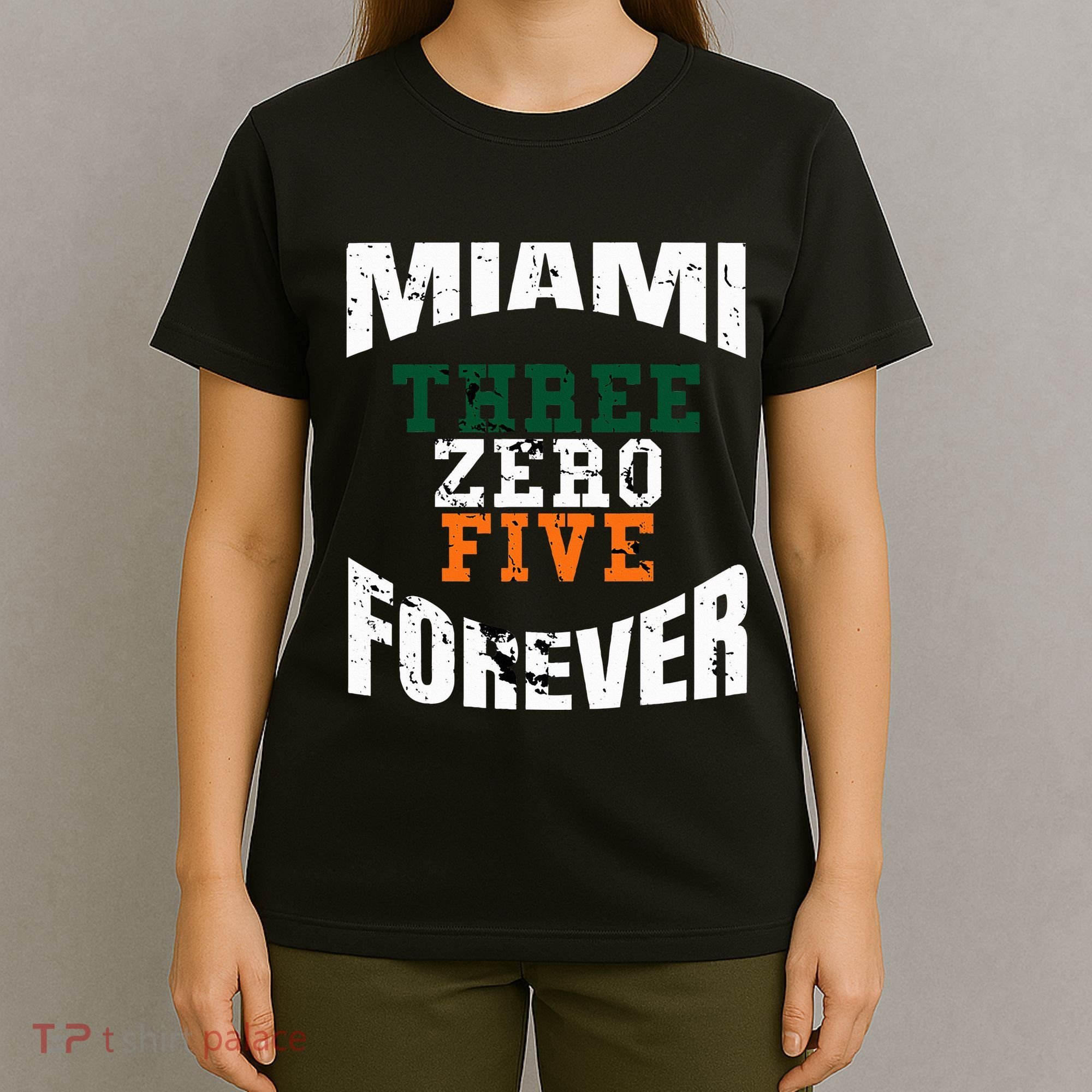 305 Area Code Three Zero Five Miami T-Shirt