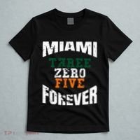 305 Area Code Three Zero Five Miami T-Shirt thumb 5