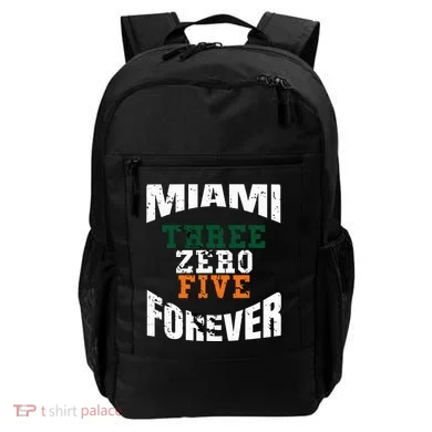 305 Area Code Three Zero Five Miami Backpack