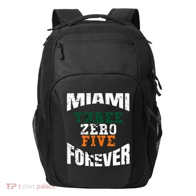 305 Area Code Three Zero Five Miami Transport Backpack