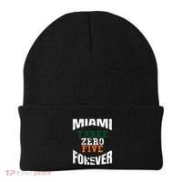 305 Area Code Three Zero Five Miami Beanie thumb 0