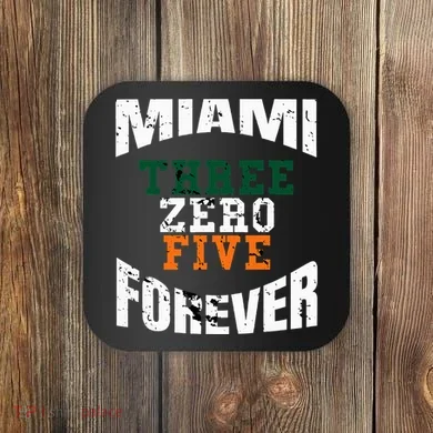 305 Area Code Three Zero Five Miami Coaster