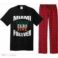 305 Area Code Three Zero Five Miami Pajama Set thumb 0