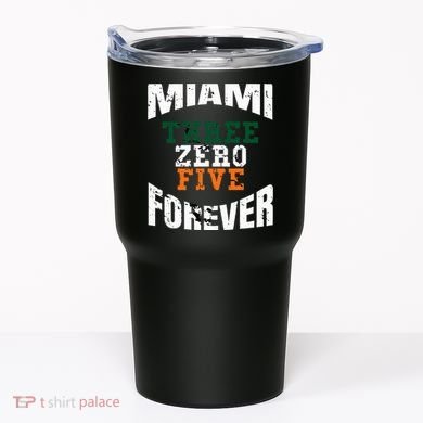 305 Area Code Three Zero Five Miami Tumbler