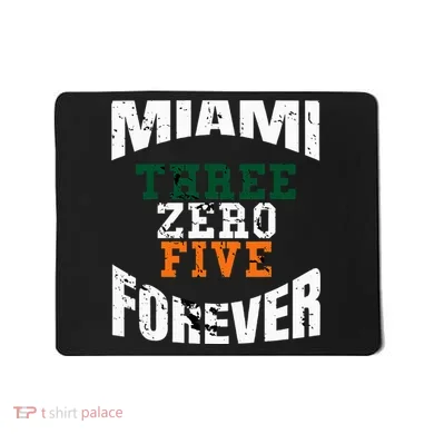 305 Area Code Three Zero Five Miami Mousepad