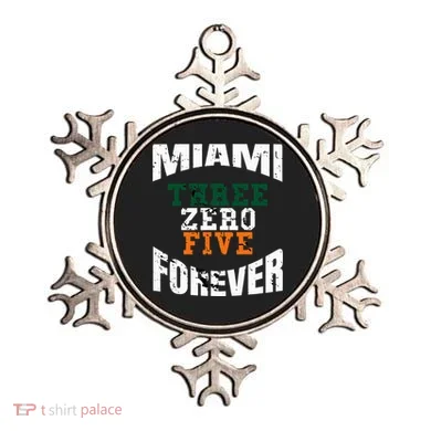 305 Area Code Three Zero Five Miami Ornament