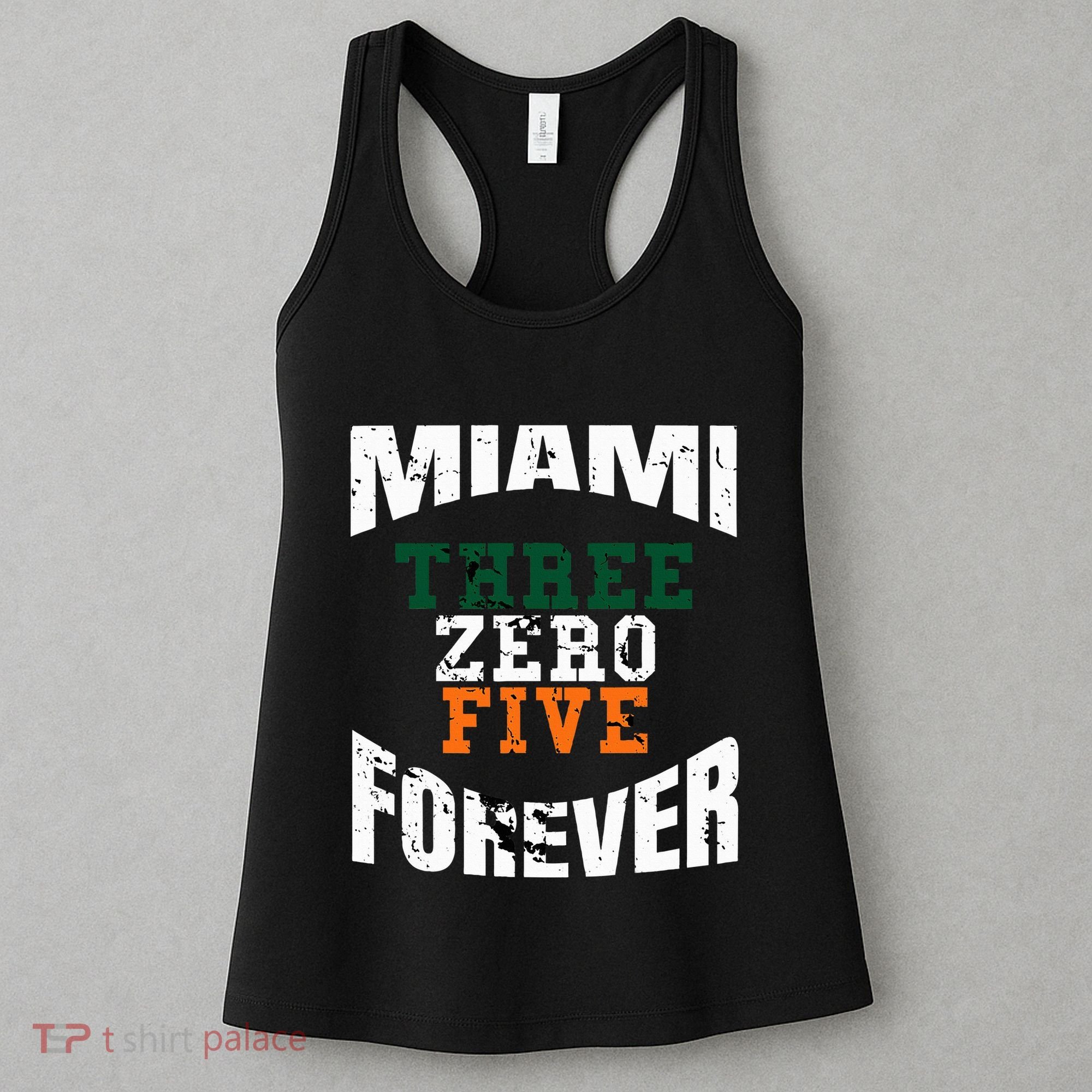 305 Area Code Three Zero Five Miami Women's Tank Top
