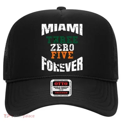 305 Area Code Three Zero Five Miami Hat