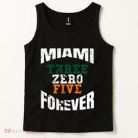 305 Area Code Three Zero Five Miami Tank Top thumb 2