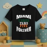 305 Area Code Three Zero Five Miami Toddler T-Shirt thumb 3